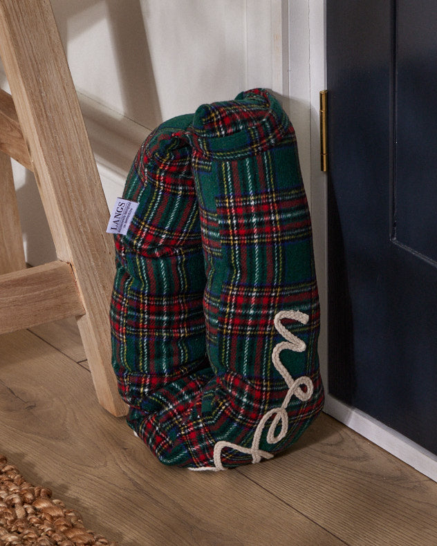 Tartan Welcome Draught Excluder