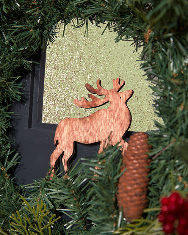 Prancer The Reindeer Wreath 60cm