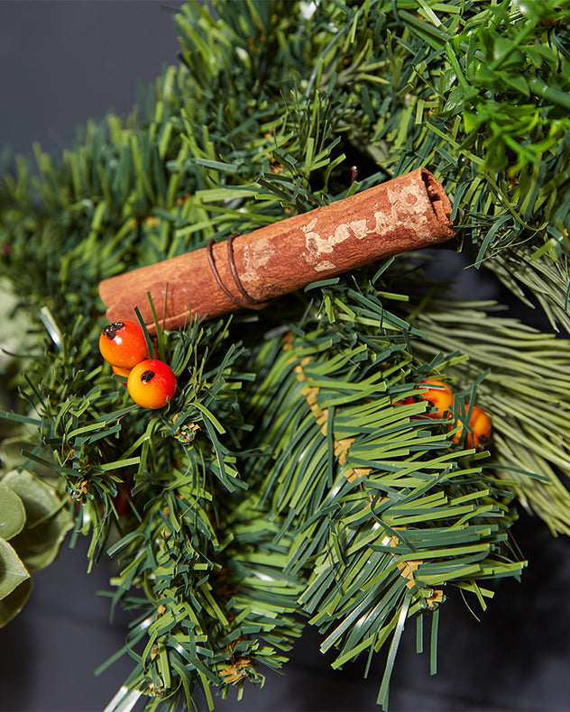 Orange and Cinnamon Spice Wreath 55cm