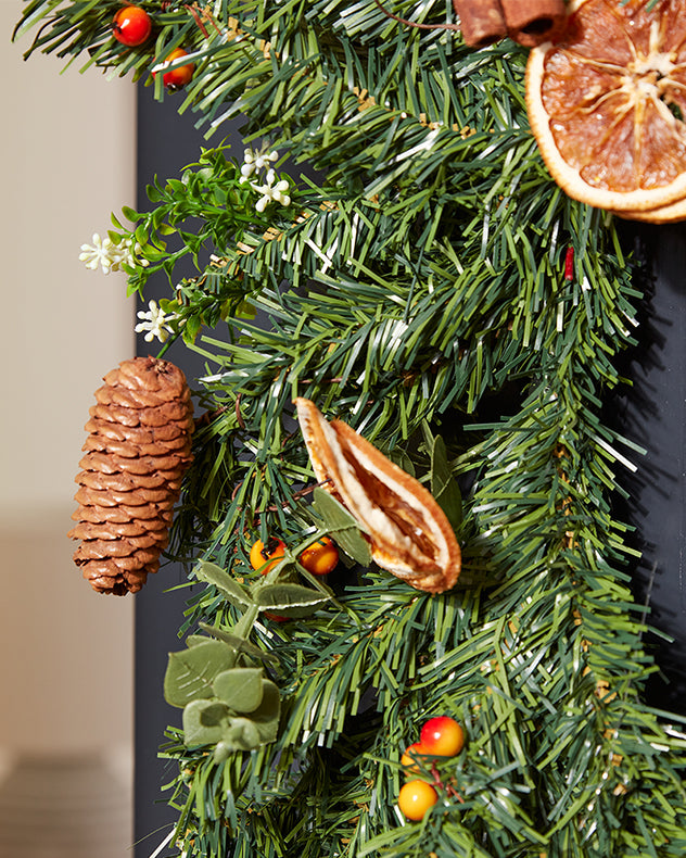 Orange and Cinnamon Spice Wreath 55cm