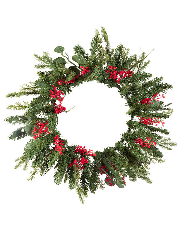 Winter Berry Meadow Wreath 60cm