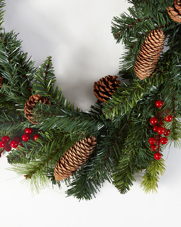 Countryside Busling Berry Garland 213cm