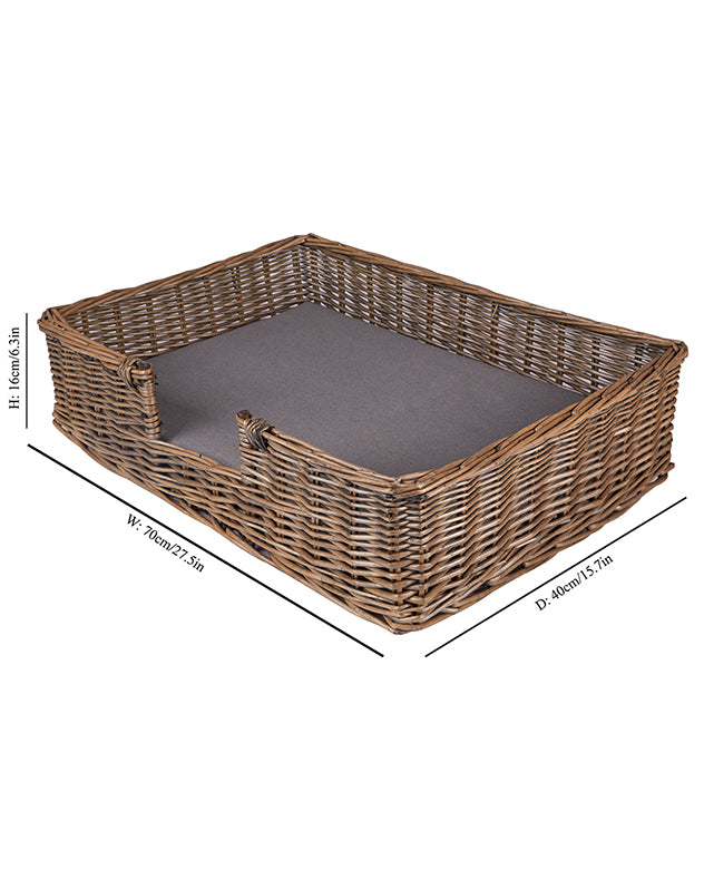 Natural Willow Dog Bed