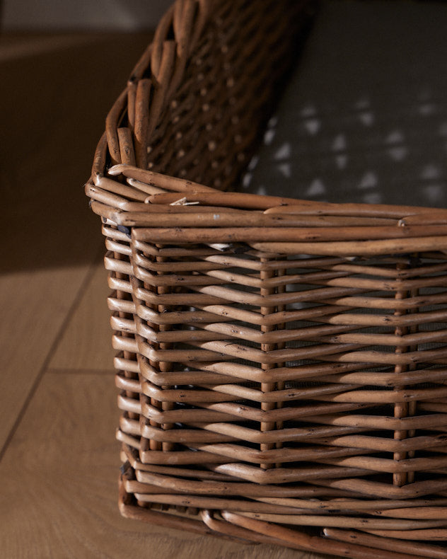 Natural Willow Dog Bed