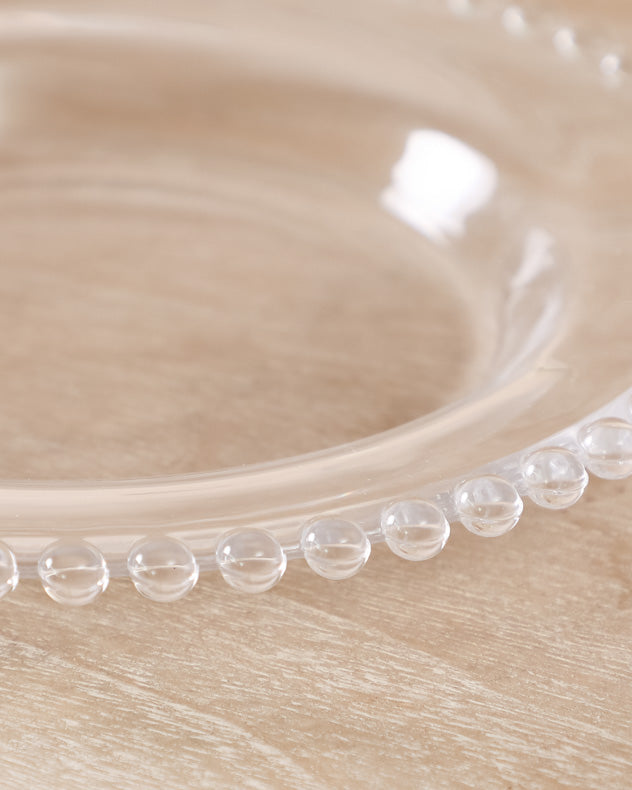 Bella Perle Beaded Glass Side Plate