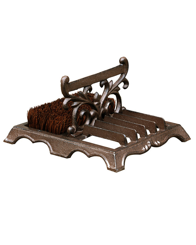 Cast Iron Boot Scraper and Boot Brush