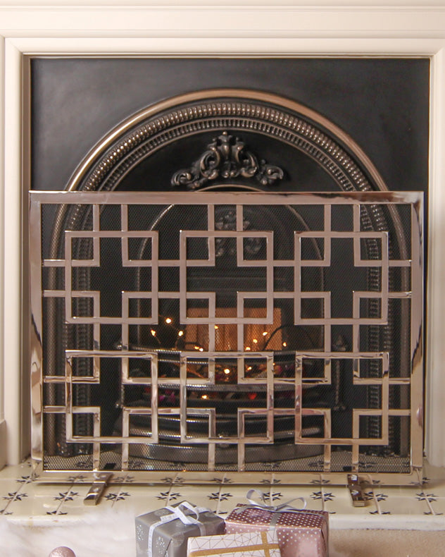 Luxury Mosaic Fire Screen