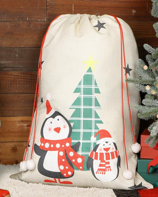 Giant Penguins Children's Christmas Sack
