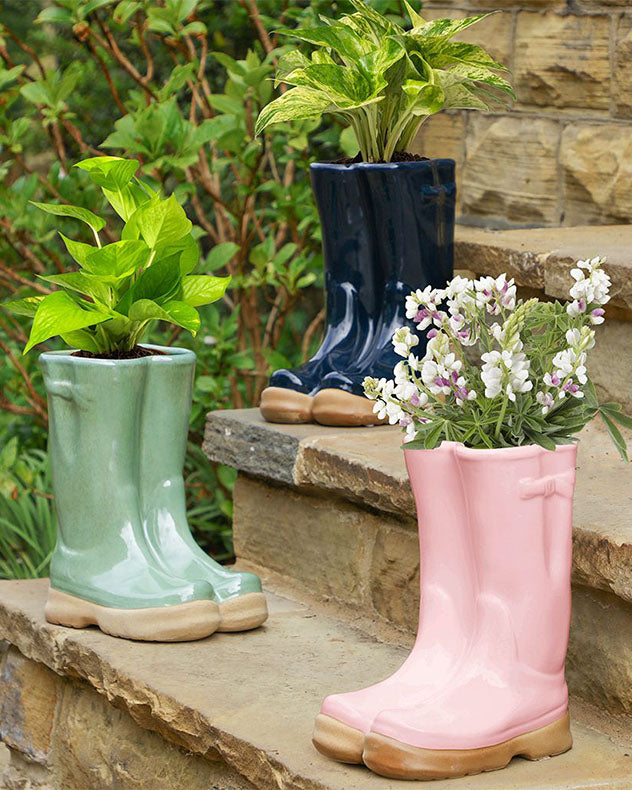 Ceramic Welly Planter Collection