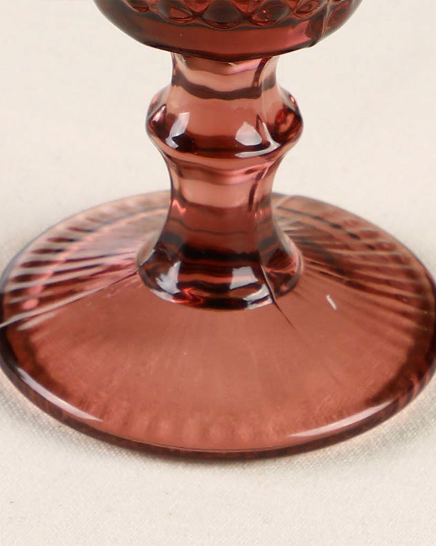 coloured wine glass
