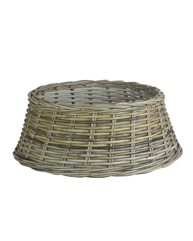Bergen Wicker Christmas Tree Skirt 50cm