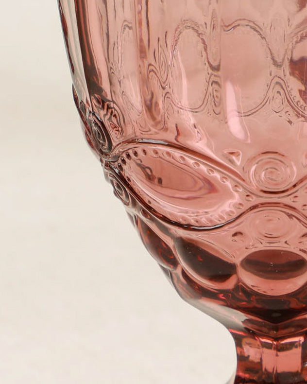 Aurielle Pink Wine Goblet