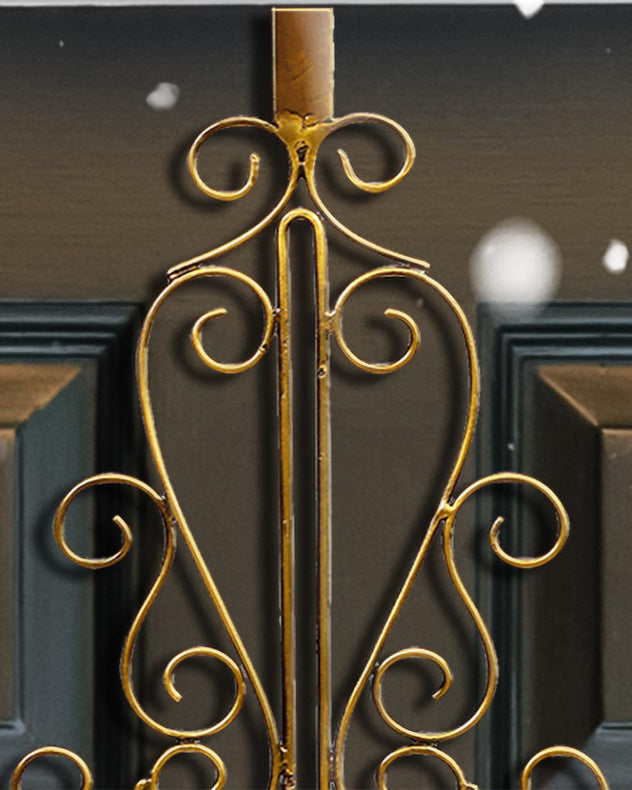 Extra Long Ornate Wreath Hanger
