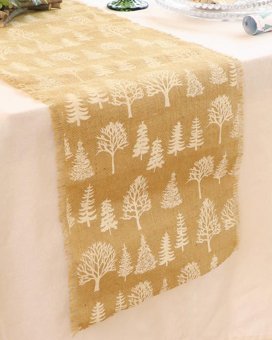 Woodland Jute Table Runner