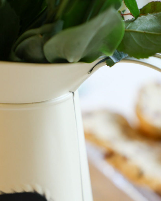 cream pitcher vase