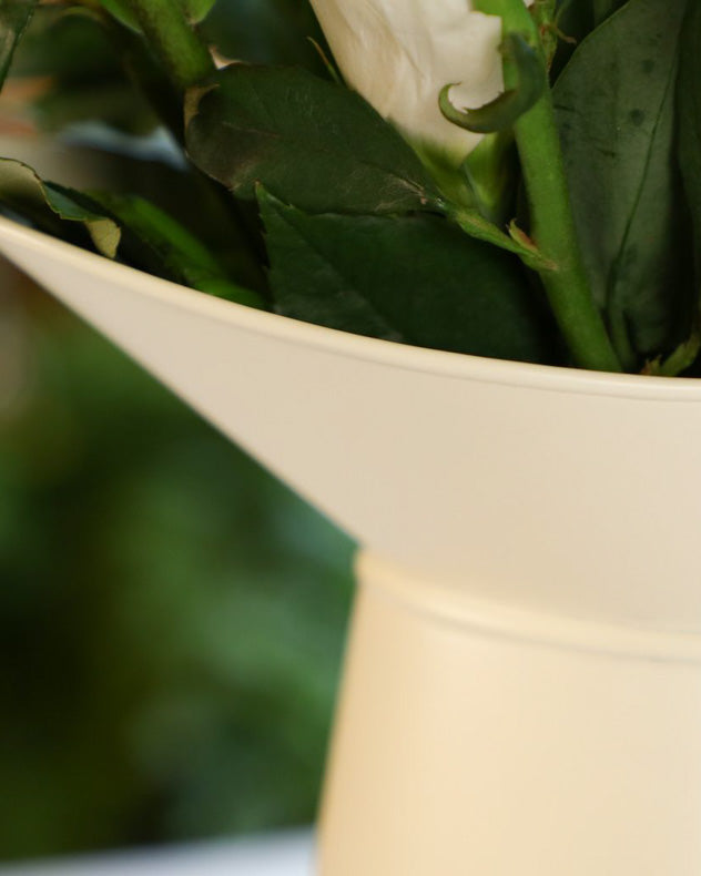 cream pitcher vase