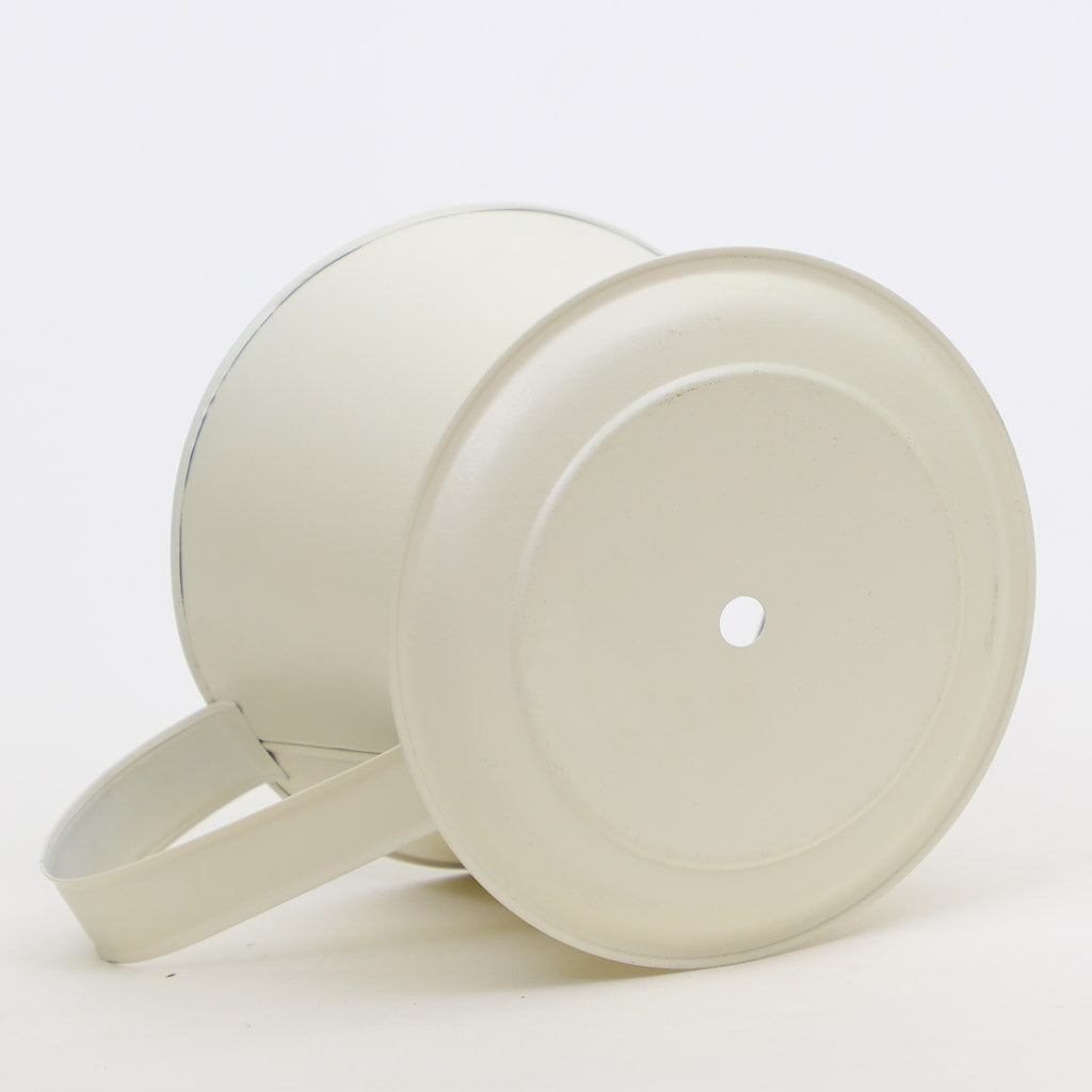 Cream Teacup Planter