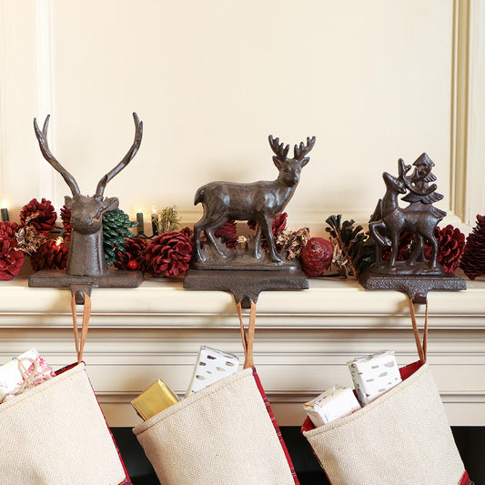 Highland Retreat Christmas Stocking Hangers
