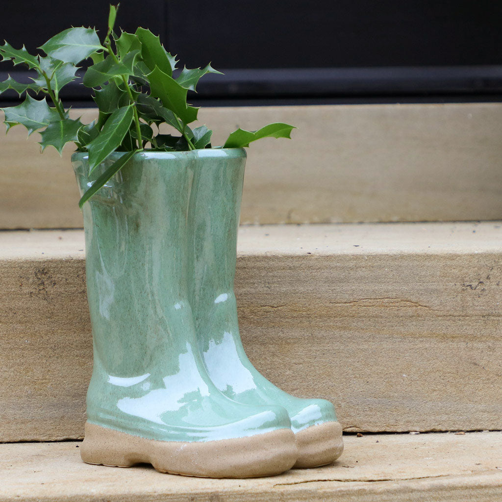 Large Wellington Boot Planter Collection