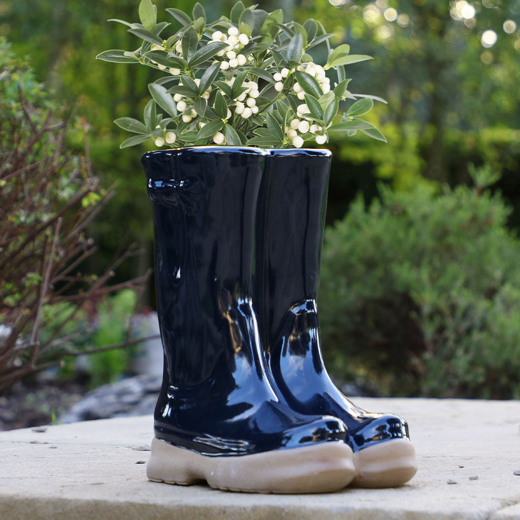 Large Wellington Boot Planter Collection