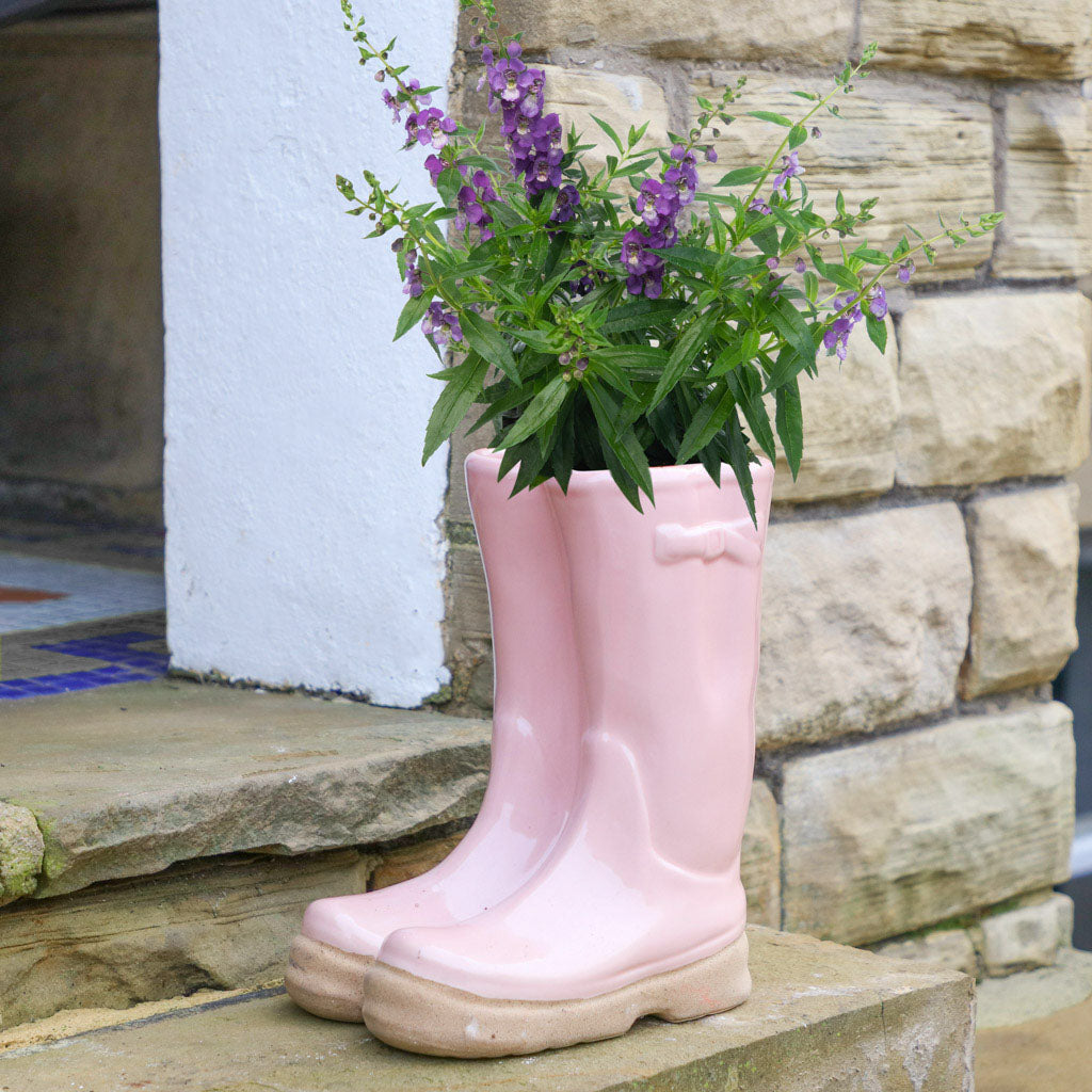 Large Wellington Boot Planter Collection