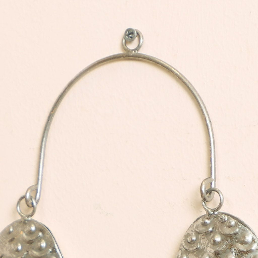 Ethereal Silver Candle Holder