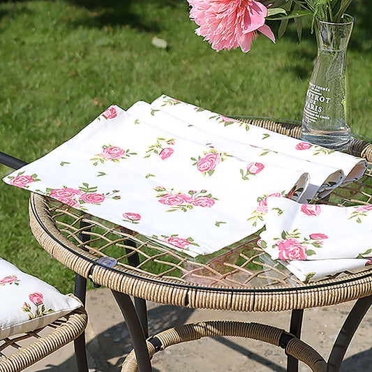 Helmsley Blush Table Runner and Four Napkins