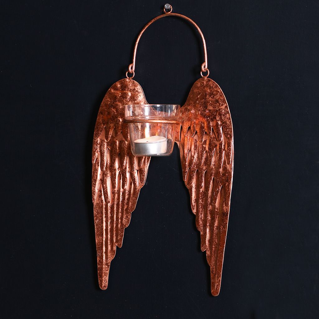 Angel Wings Votive Holder