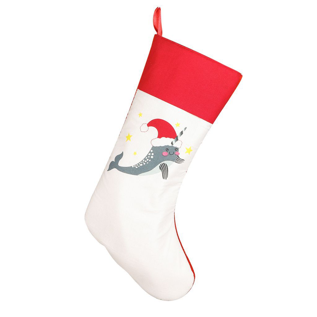 Narwhal Christmas Stocking