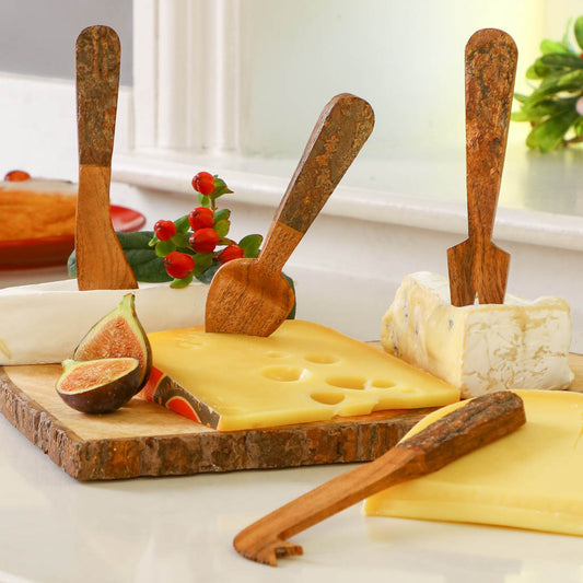 Easter Rustic Wooden Cheese Knives