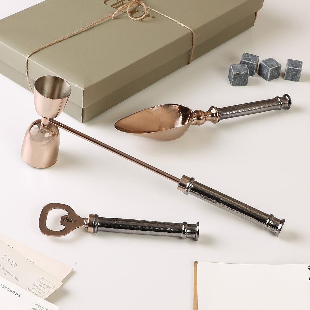 Rose Gold Barware Gift Set