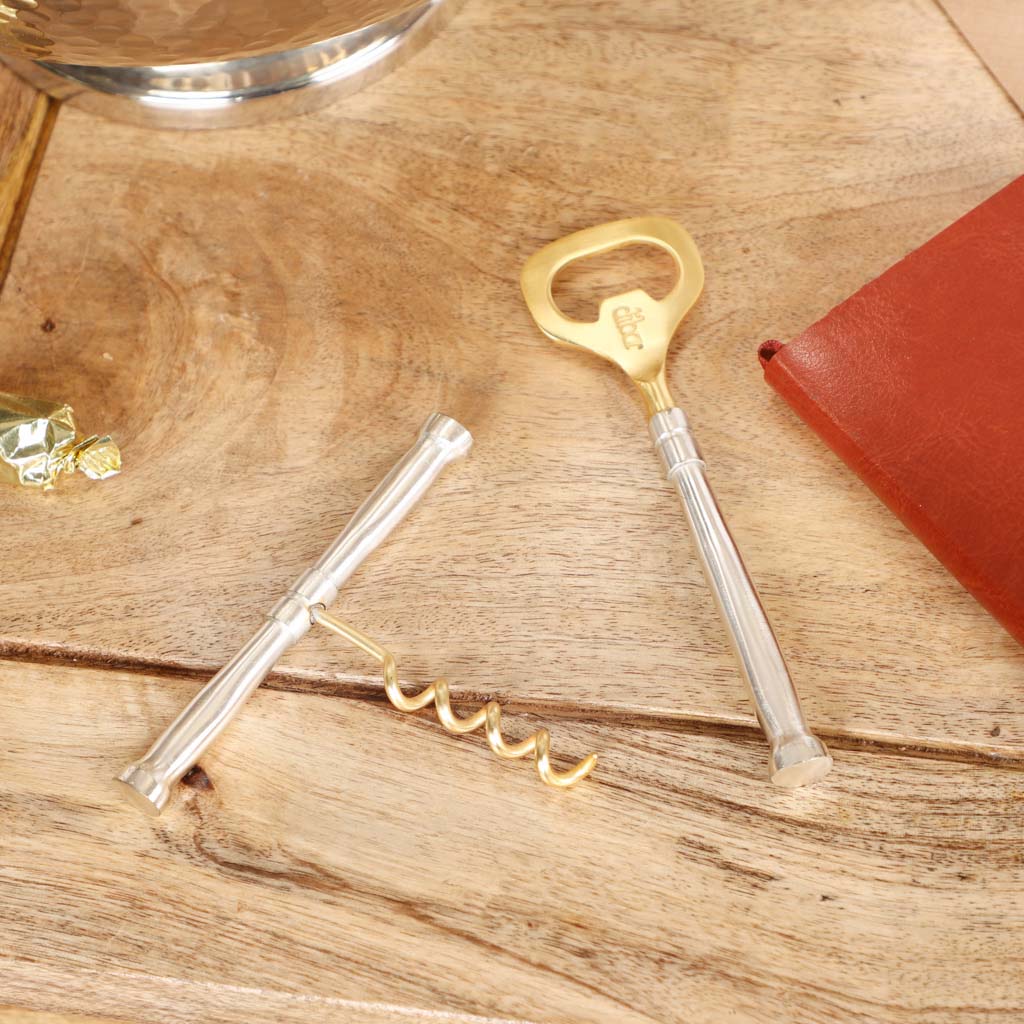 Corkscrew and Bottle Opener Gift Set