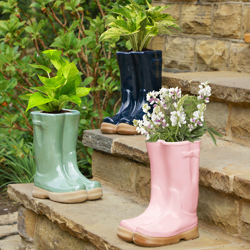 welly boot planter gifts for gardeners