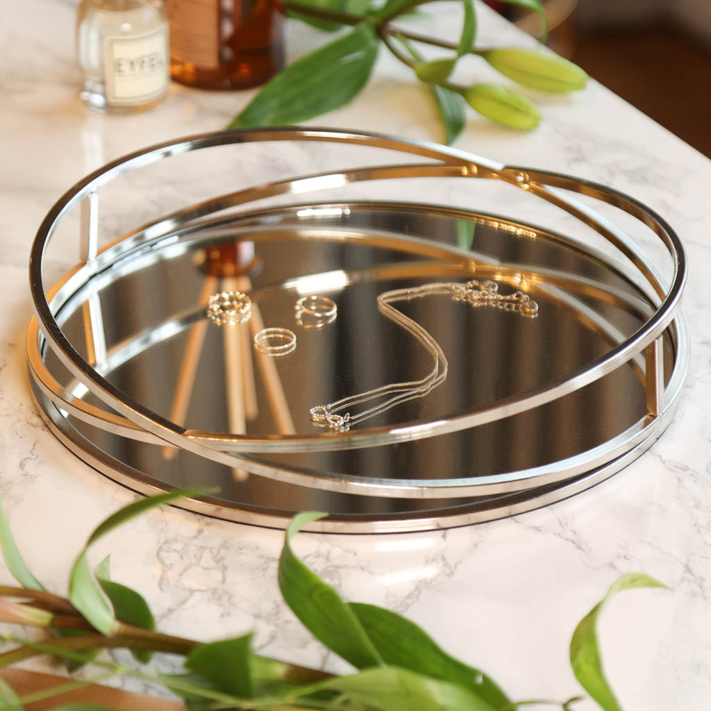 Round Jewellery Tray