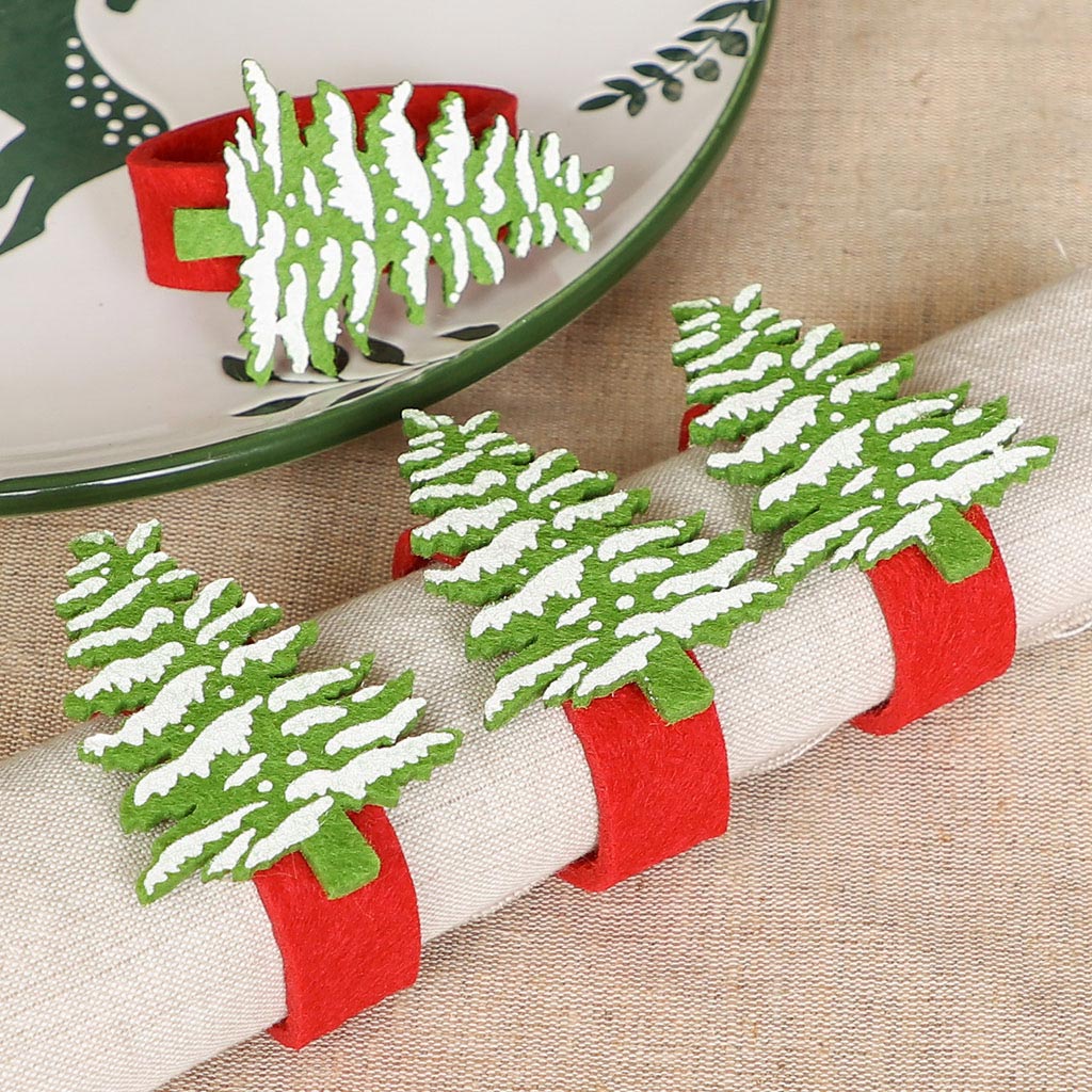 Christmas Tree Napkin Rings
