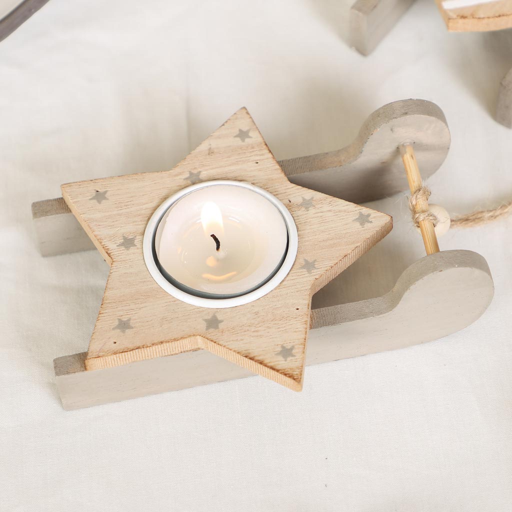 Minimal Decorative Christmas Candle Votives