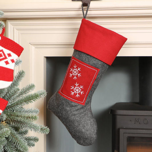 Nordic Style Christmas Stocking