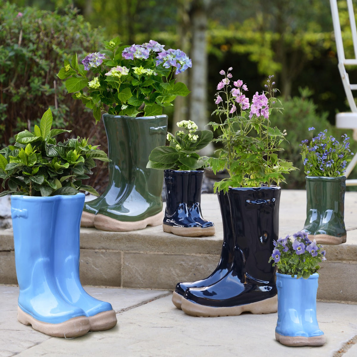 welly boot planter gifts for gardeners