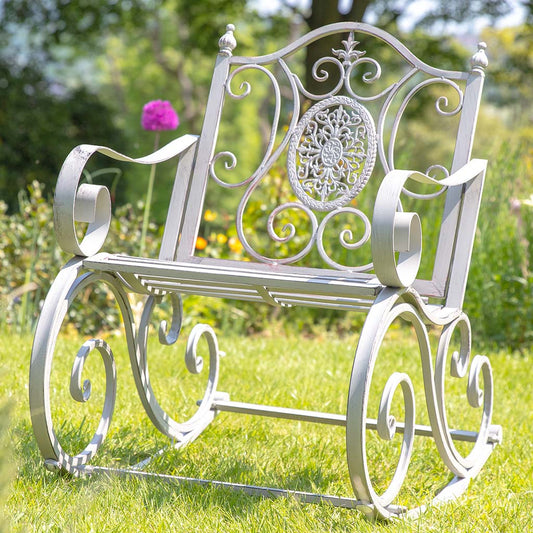 vintage garden rocking chair