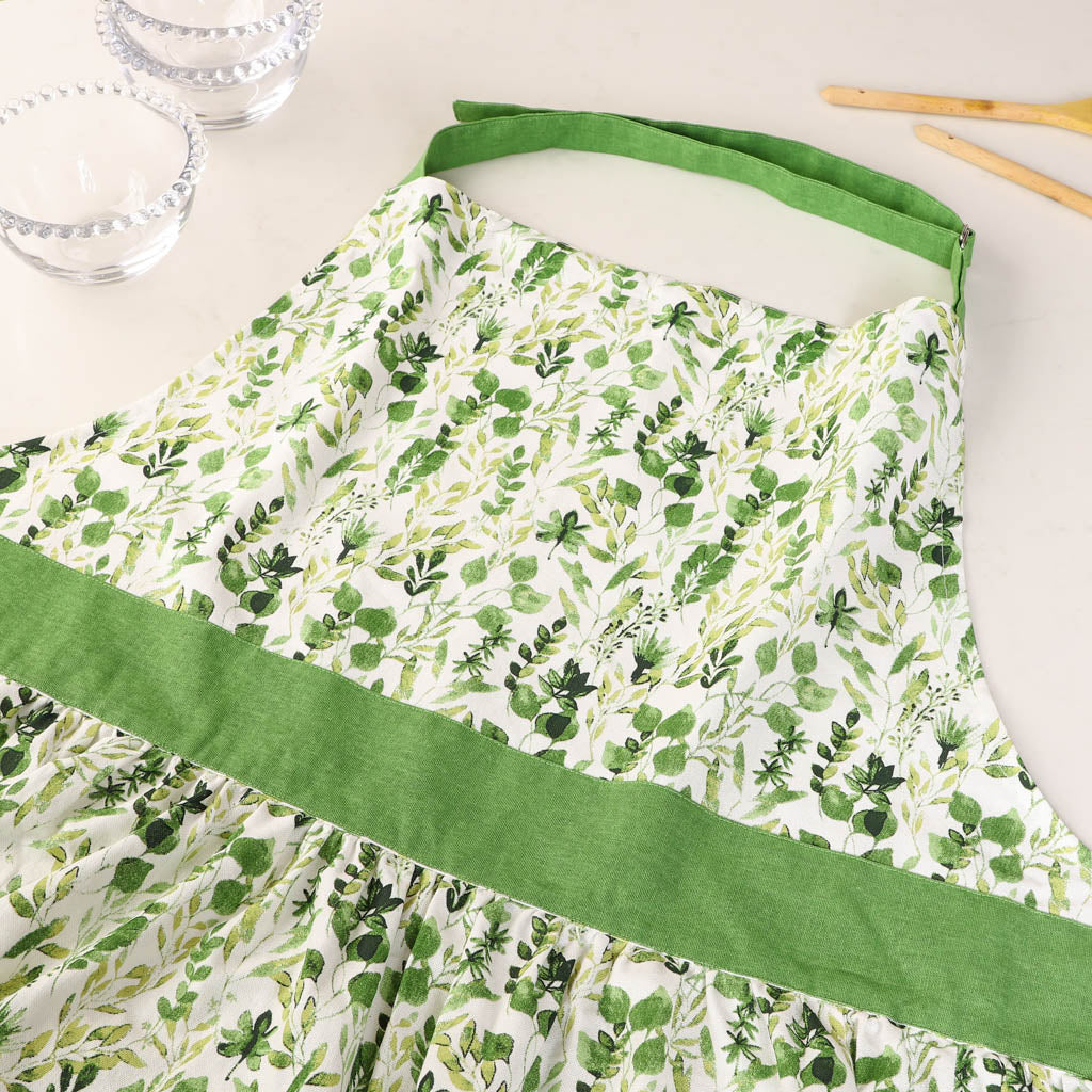 Adult Woodland Botanical Kitchen Pinny Apron