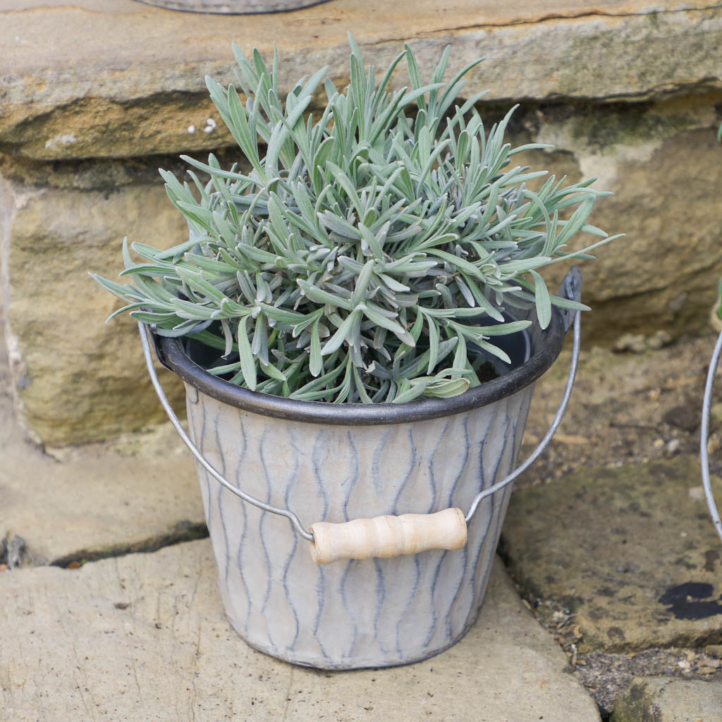 set of 4 garden plant pots