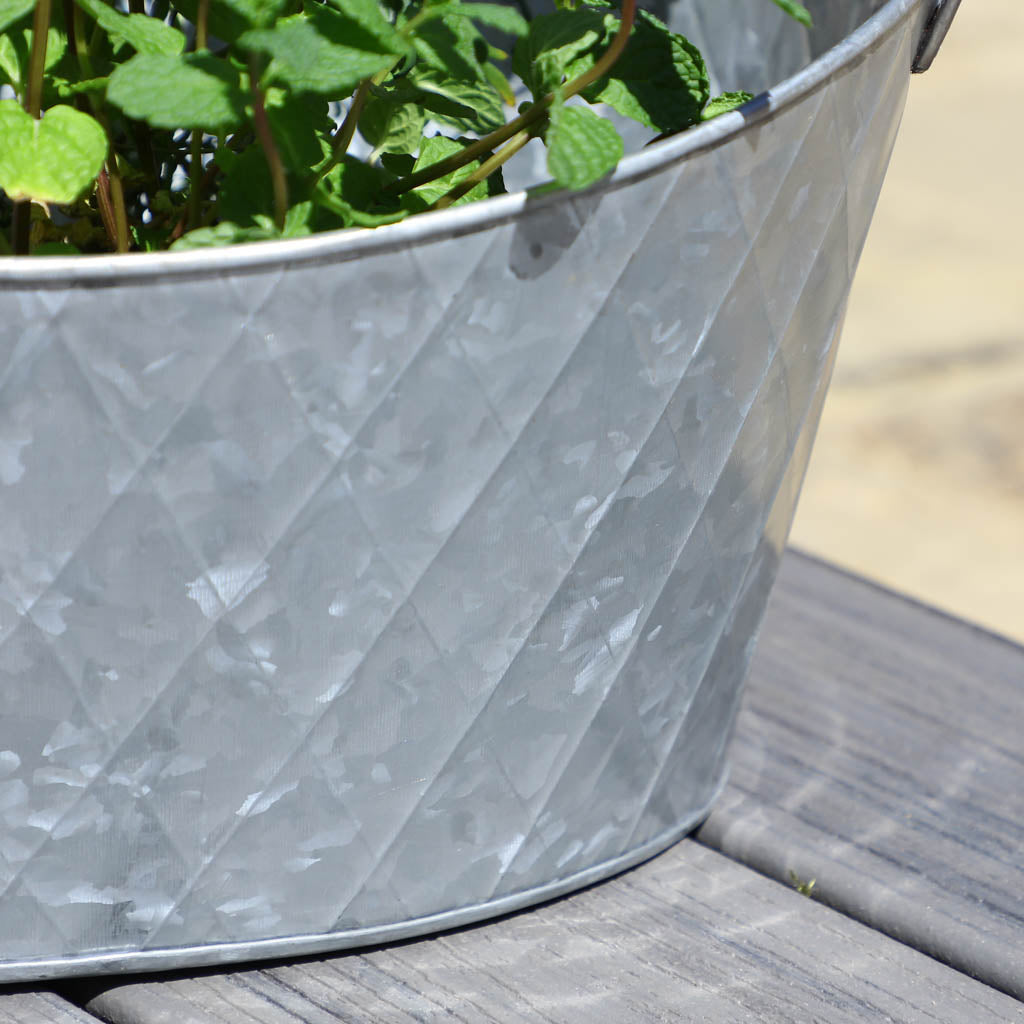 Vintage Washtub Garden Trough Planter