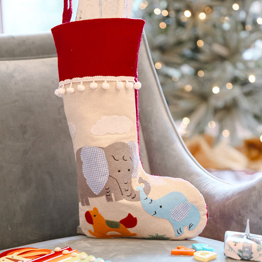 babys 1st christmas stocking