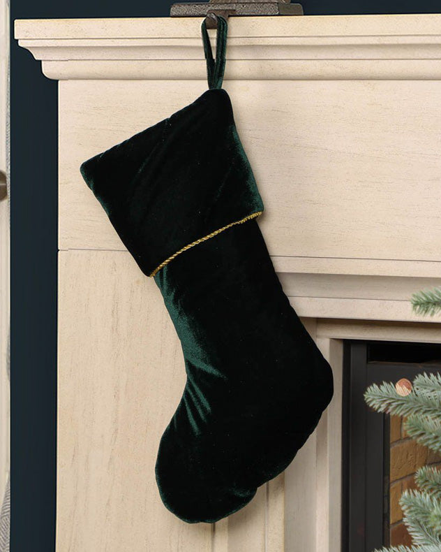 Opulent Velvet Christmas Stocking Collection