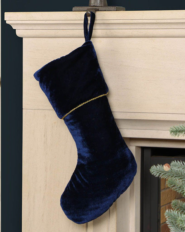 Opulent Velvet Christmas Stocking Collection
