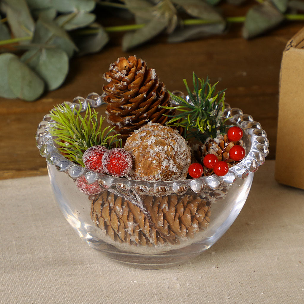 Frosted Berries Pinecone Bundle