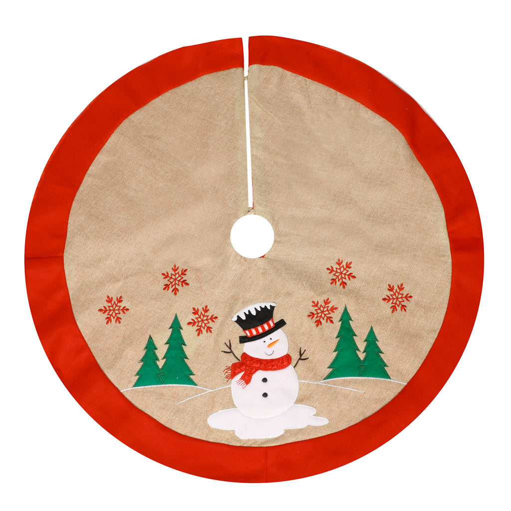 traditional christmas tree skirt