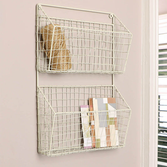 hallway magazine rack