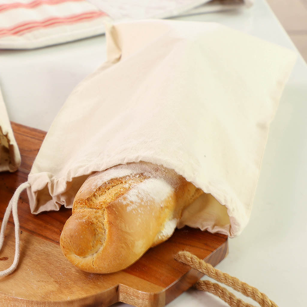 Long Cotton Bread Bag