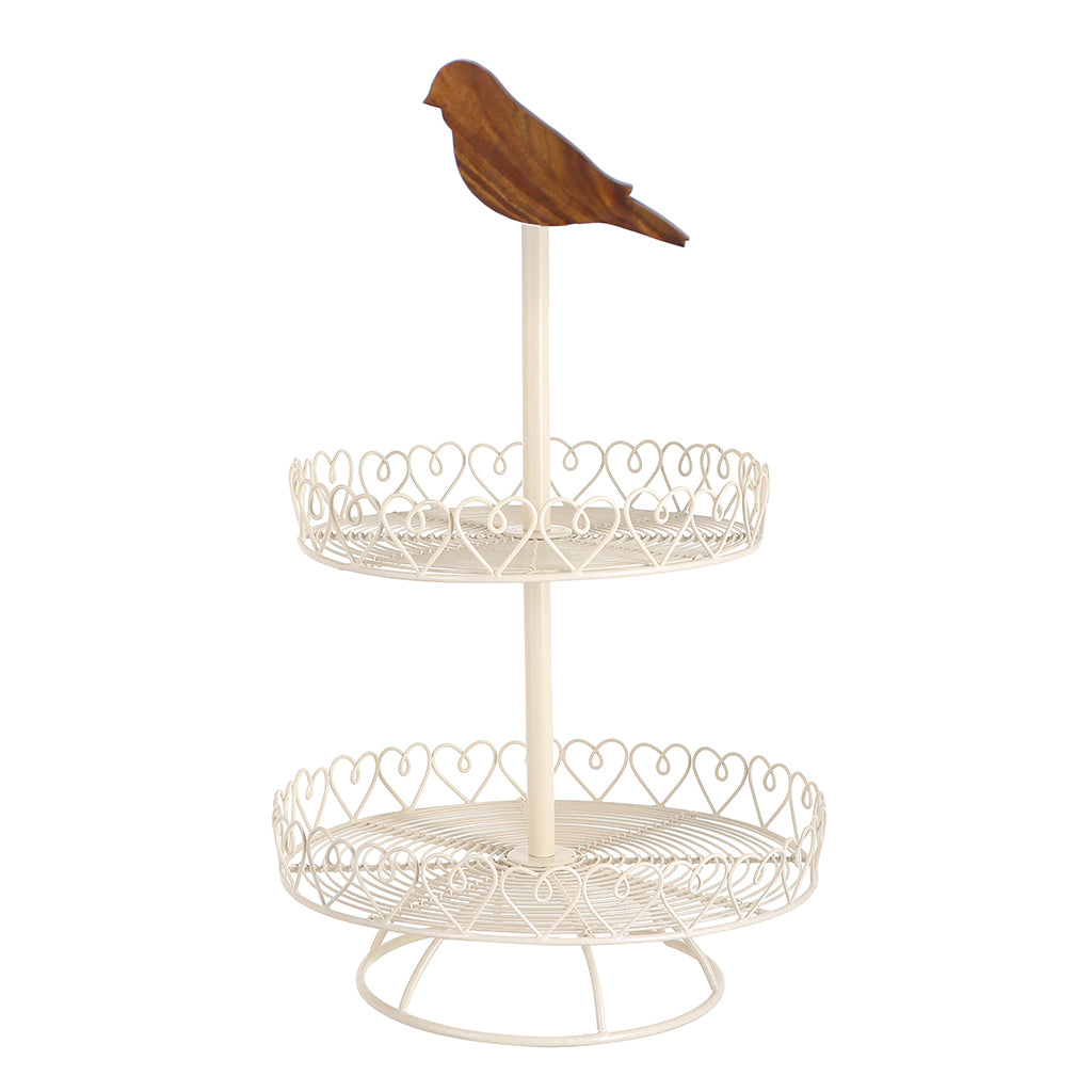 vintage cake stand